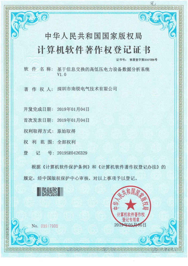 Enterprise patent certificate